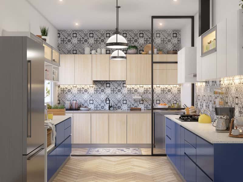 modular kitchen design photos 2024