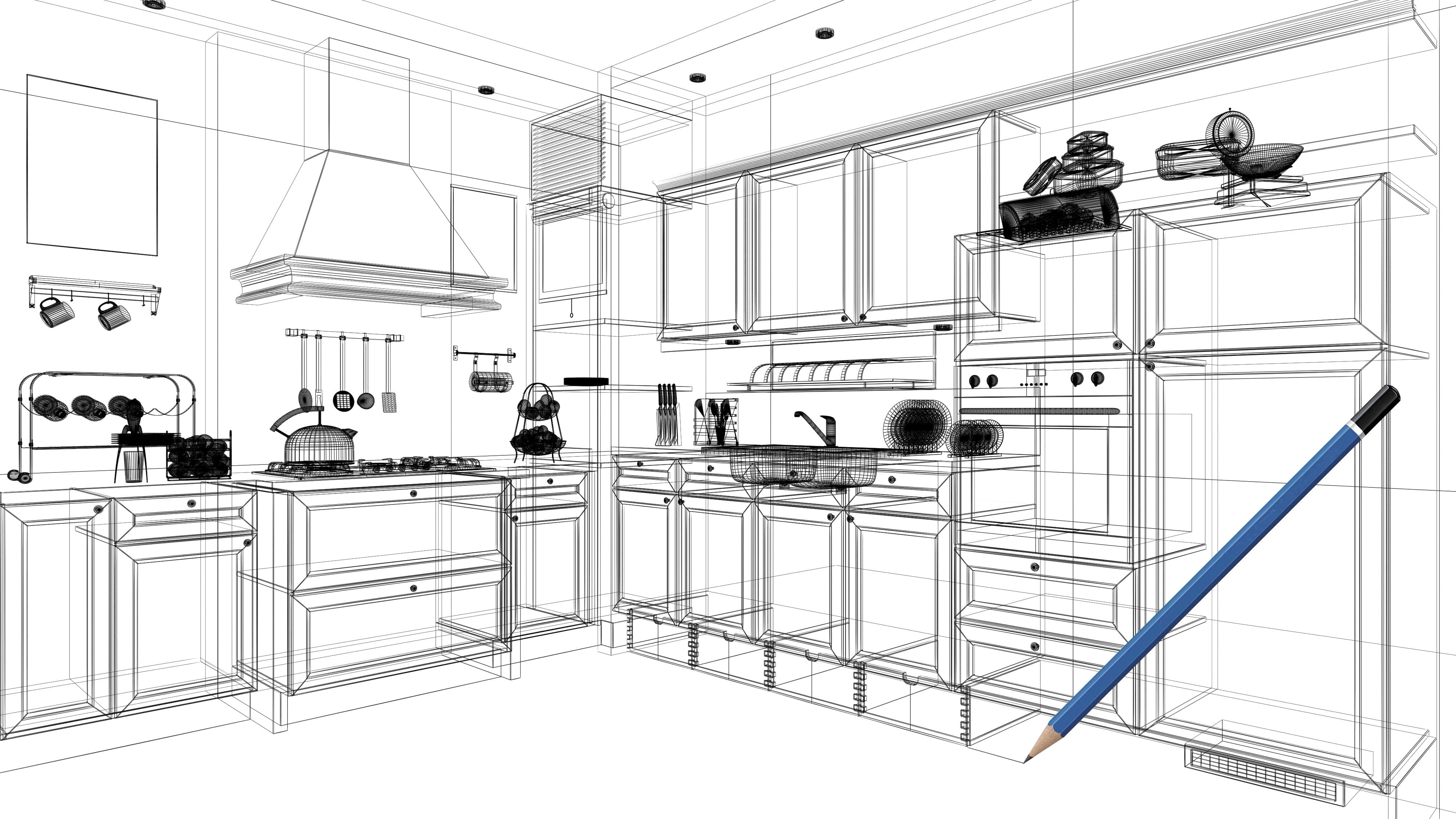 kitchen design architecture plans