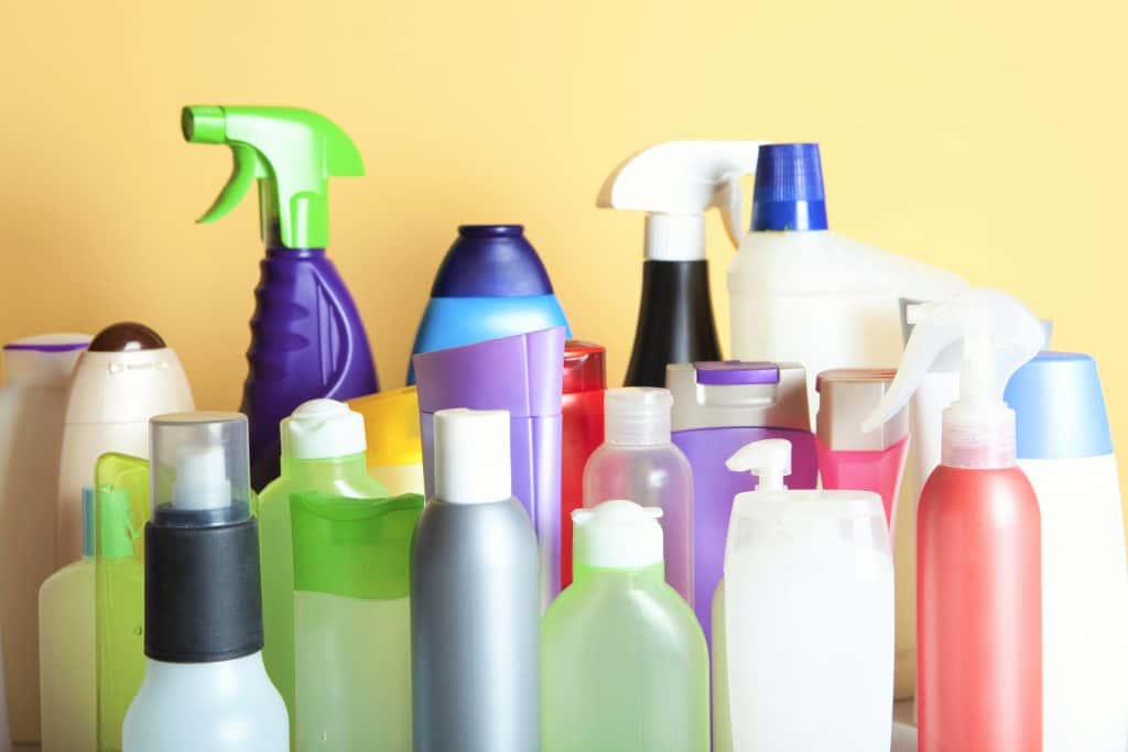 cleaning agents used in kitchen sink