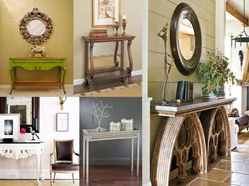 5 Clever Ways to Use Console Tables Optimally