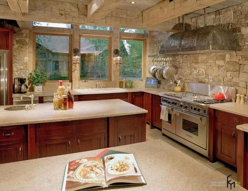 faux stone kitchen table tops