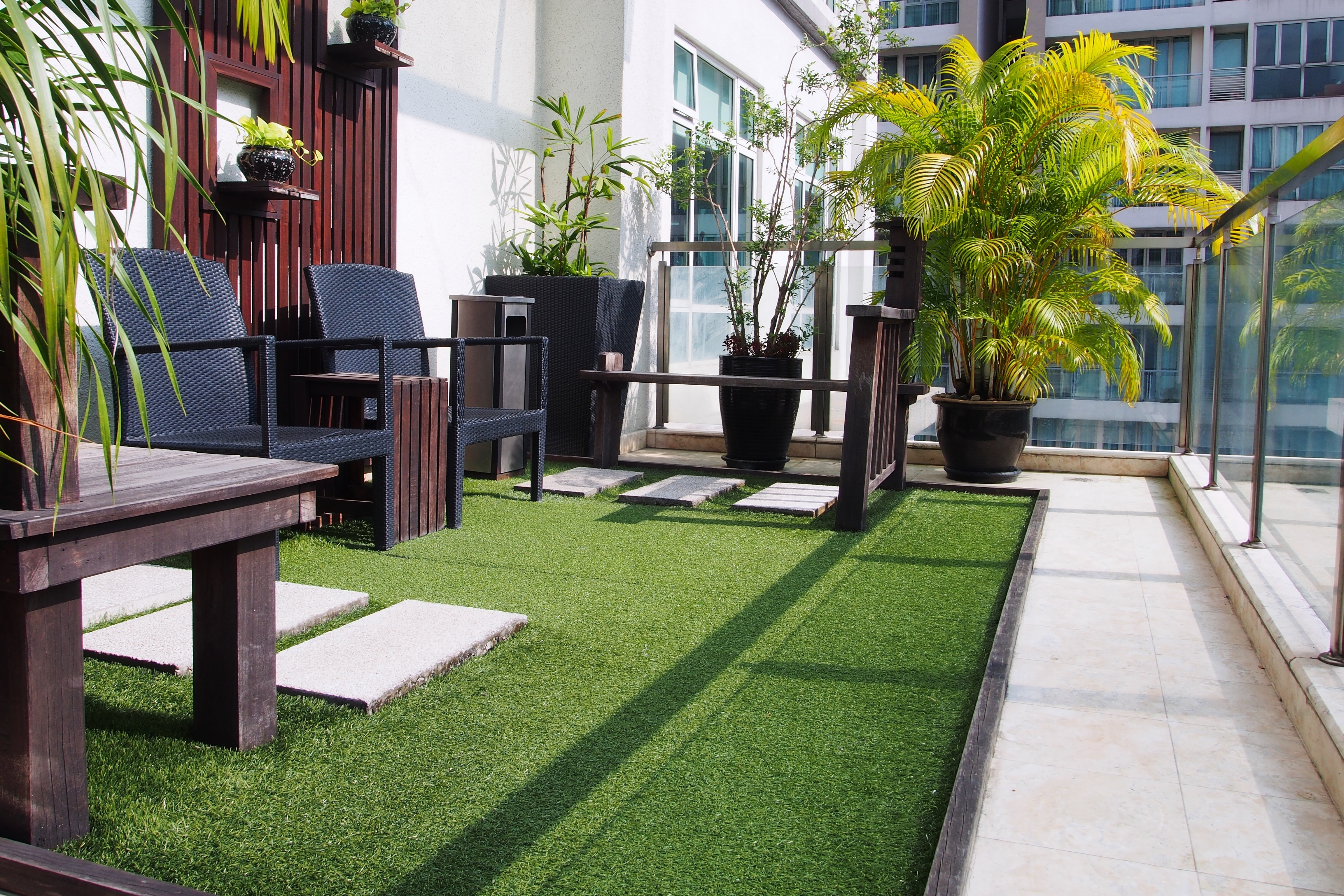 Grass Lawn ideas for Balcony