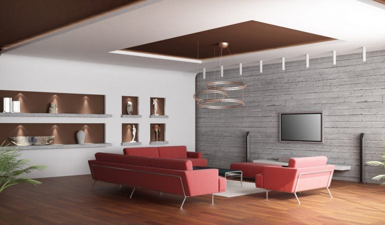 Does your Living Room Need False Ceiling? - HomeLane Blog