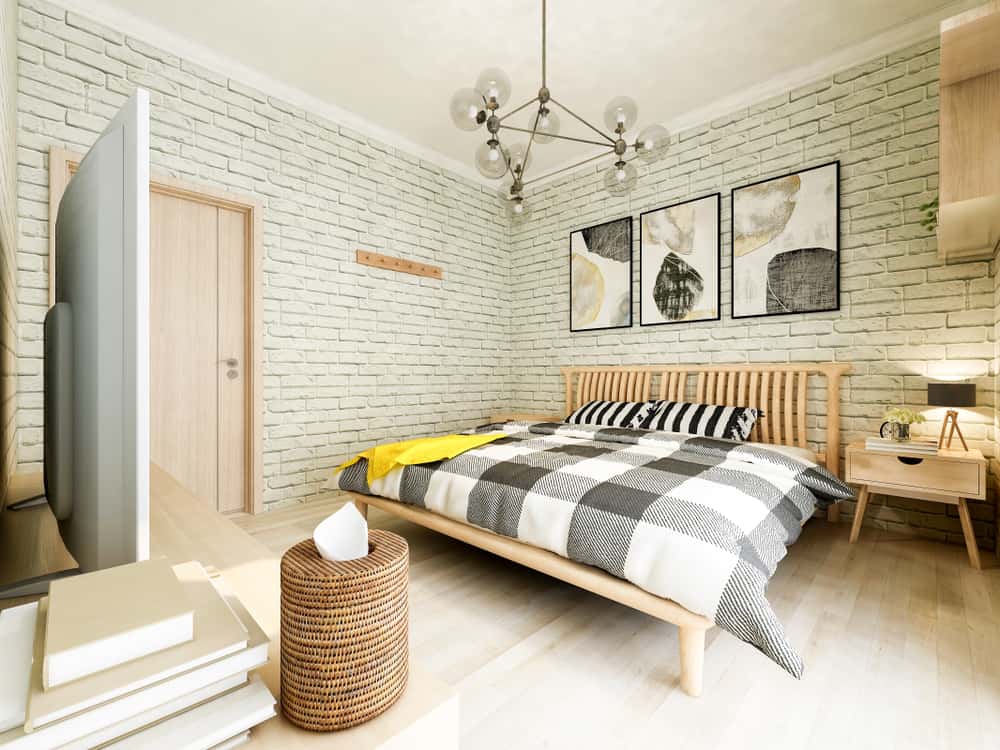modern house interior bedroom