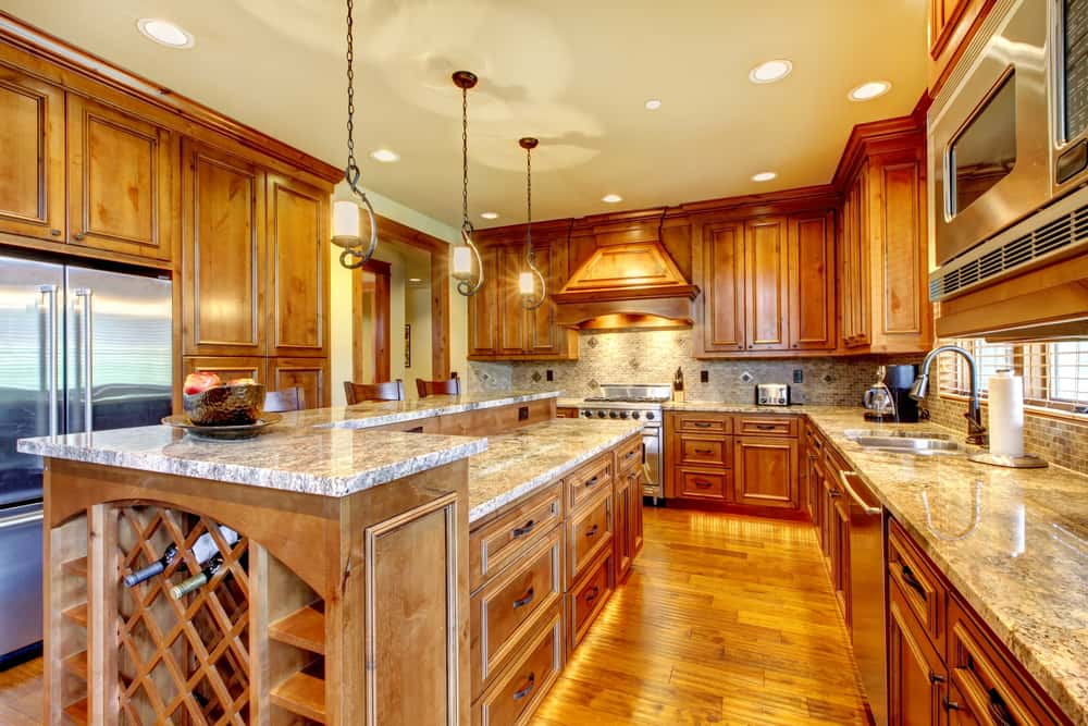 natural stone countertop designs 