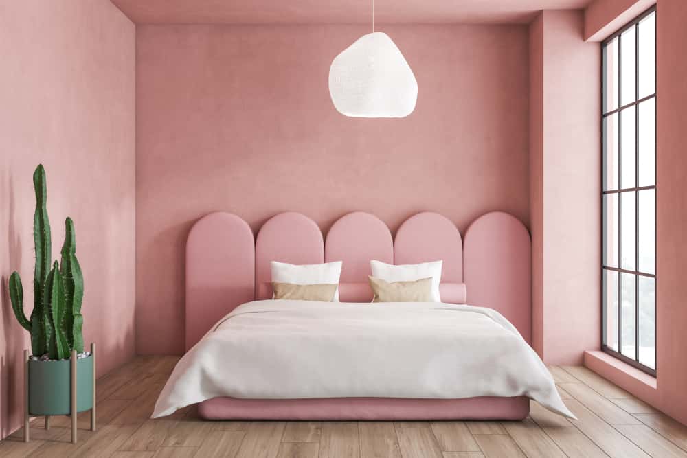 Grown Up Pink Bedroom Decor
