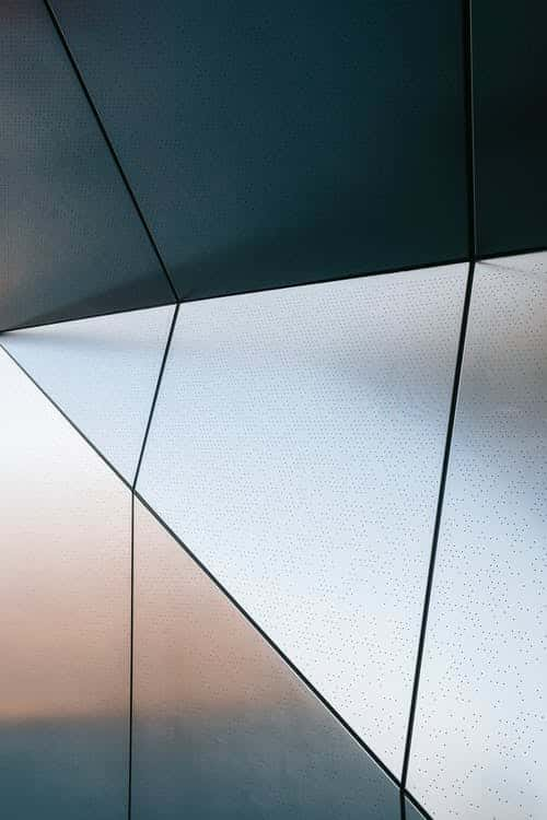 gloss metal panelling for interior walls