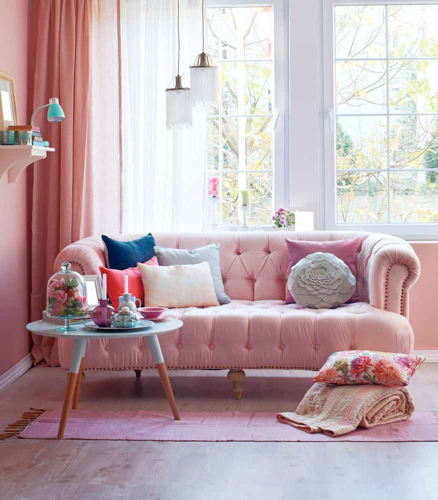 pink textures to add a dynamic touch