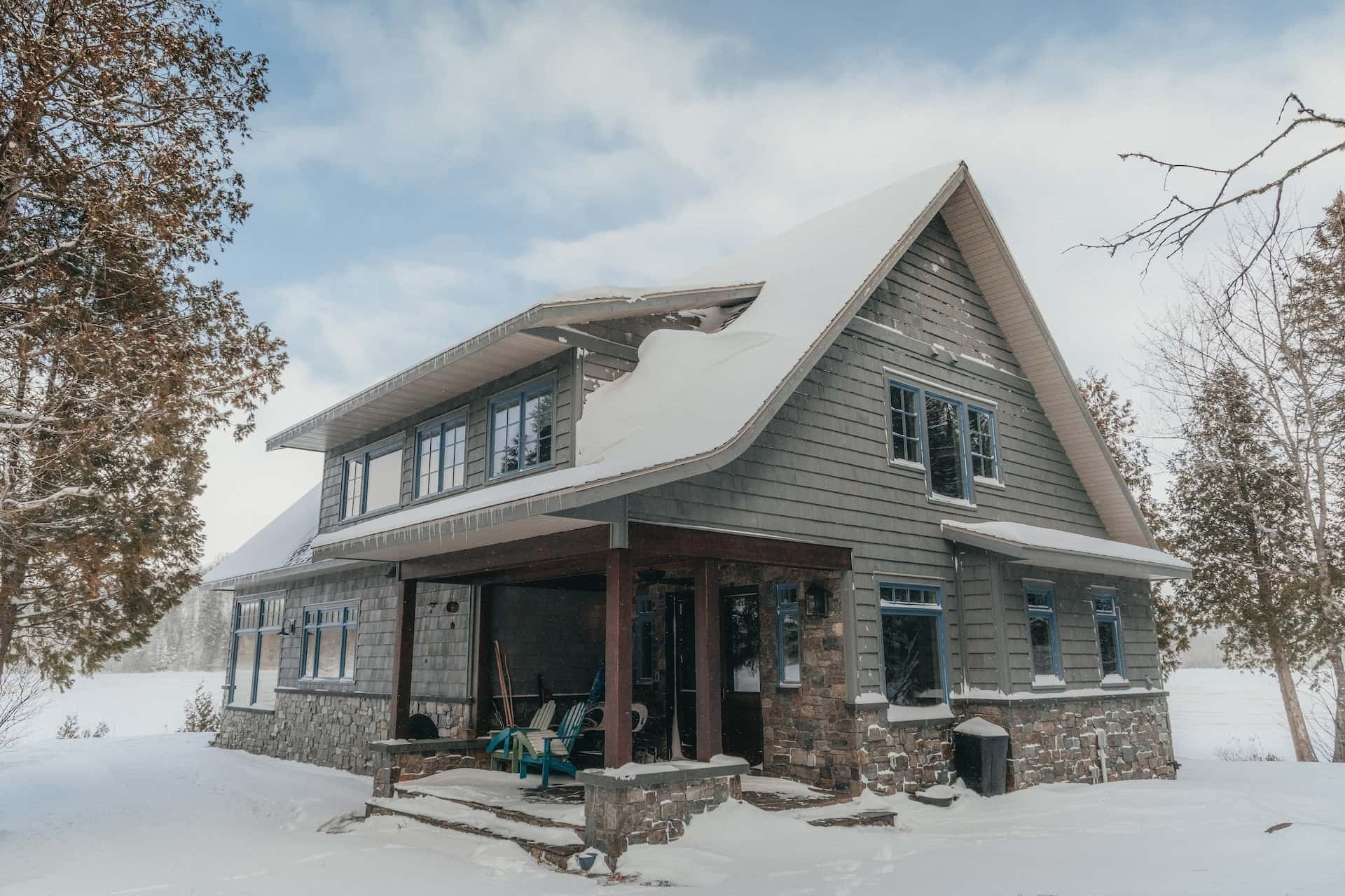 vintage suburban home