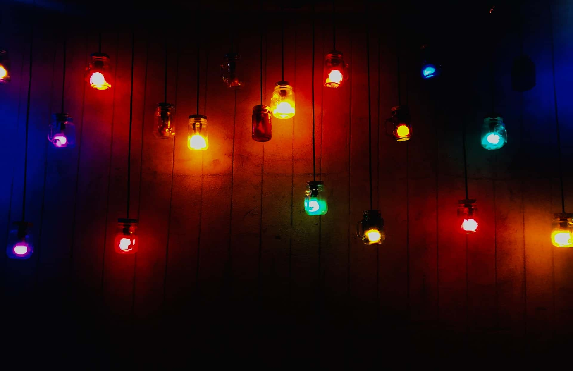 colourful bulb